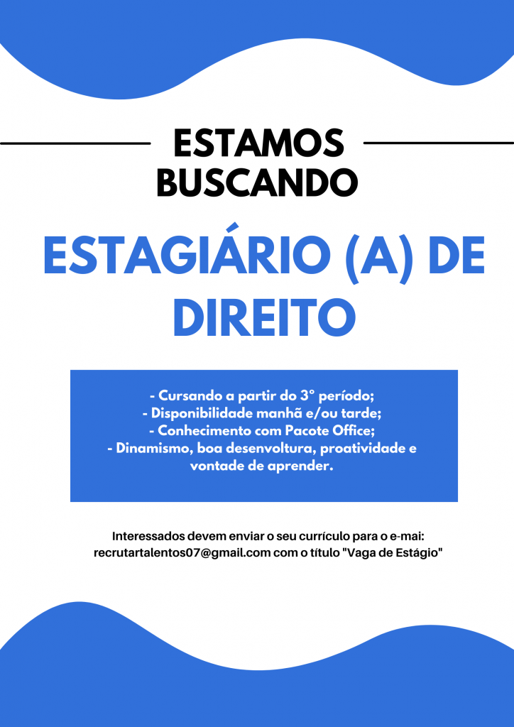 Estágio – Escritório de Advocacia – Graduação em Direito