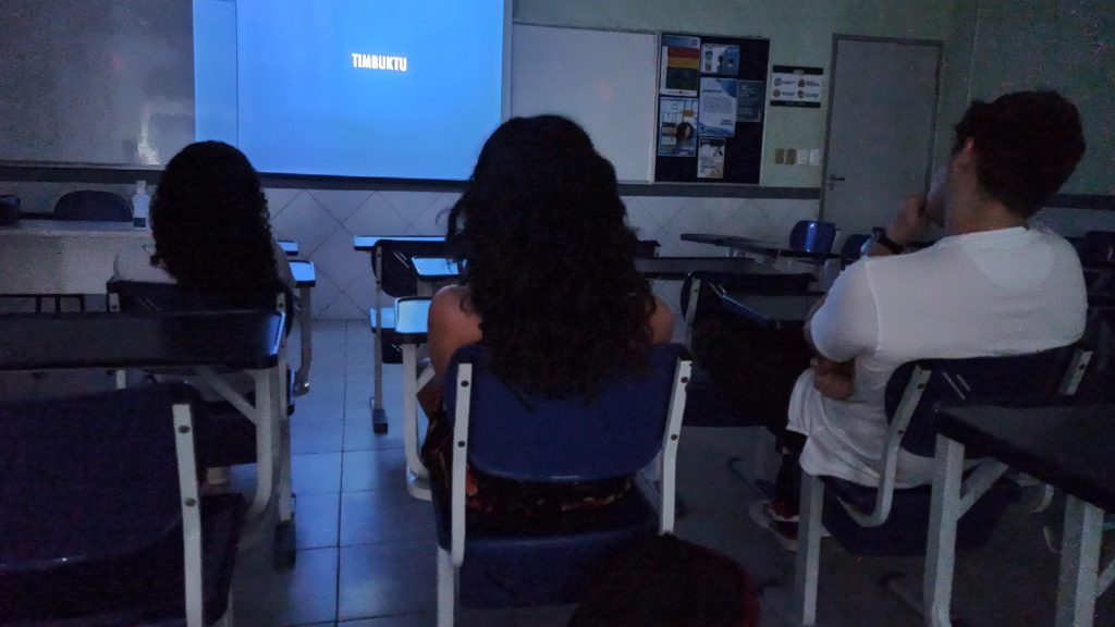 O cinema na sala de aula